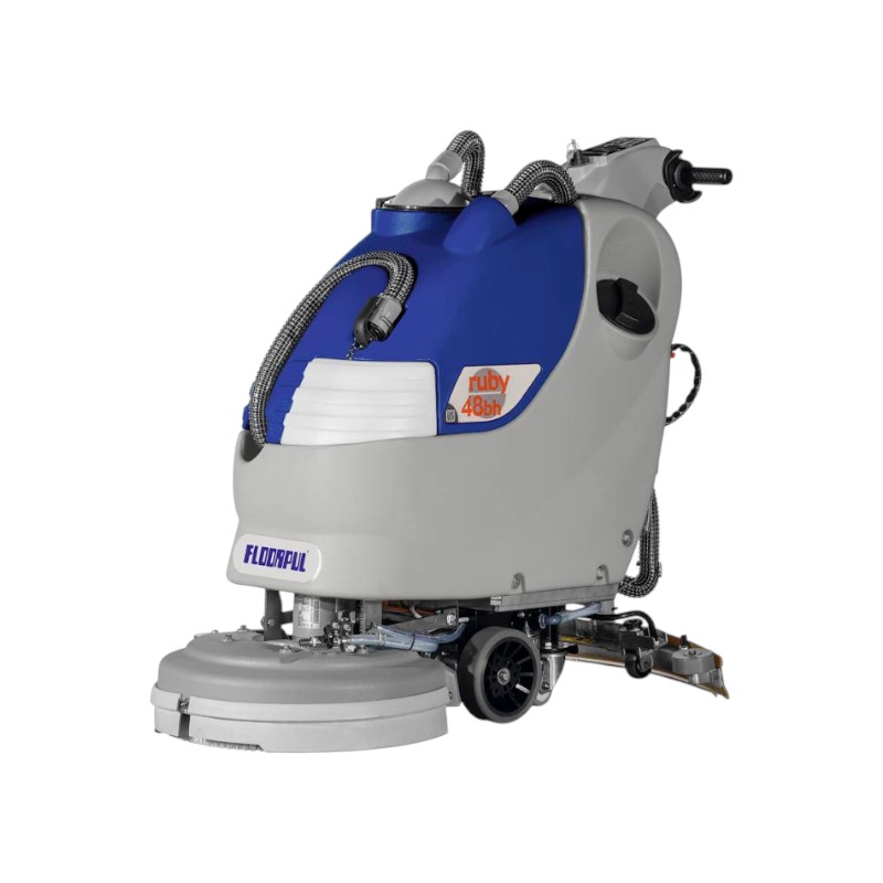 Bodenreinigungsmaschine FloorPul - Ruby 48 Bh Maxi 3SD - Begleitet - Mit Antrieb